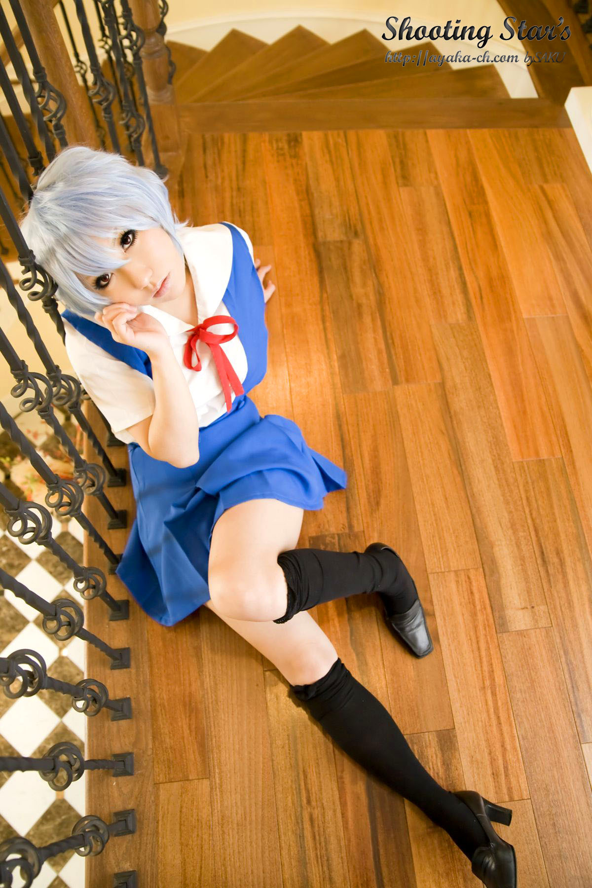 [Cosplay] 2013.03.26 Evangelion - Big Tits Rei Ayanami 1